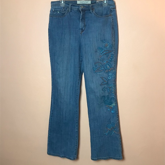 Jeanstar Embroidered Boho Jeans 12 - Picture 2 of 8